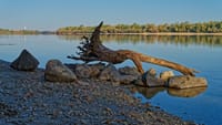 Reise an der Donau zum Donaudelta